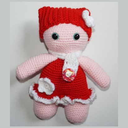 Crochet Pattern Doll Kim!