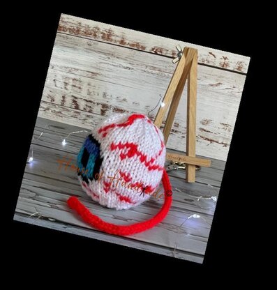 Eyeball Chocolate Orange Cover Knitting Pattern