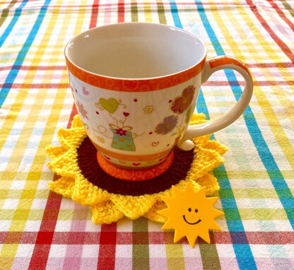 Sunflower coaster by HueLaVive