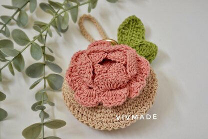 Rose Key Pouch