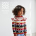 " Alice Frill Jumper " - Jumper Knitting Pattern For Girls in MillaMia Naturally Soft Merino by MillaMia