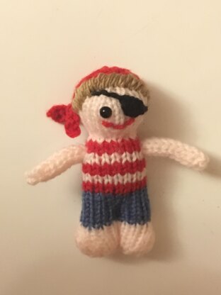 Pirate boy / shipmate doll toy