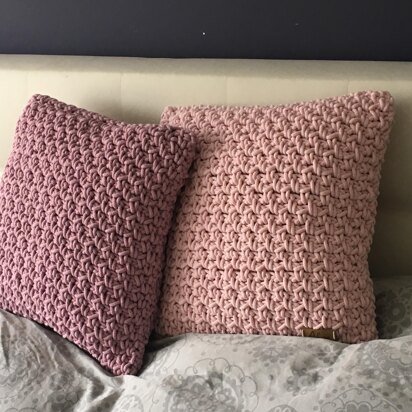 Cushion made of cottoncord