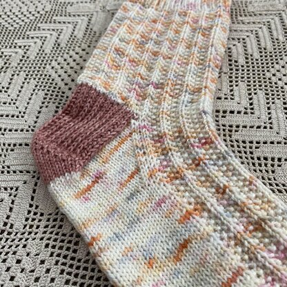 Textured Socks Three Ways Knitting pattern by Dana Rae