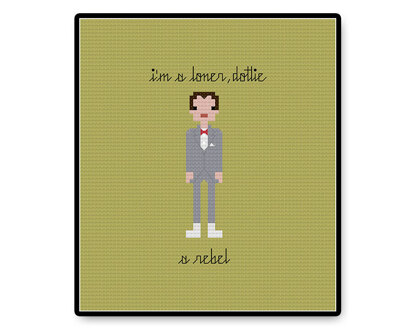 I'm a Loner - PDF Cross Stitch Pattern