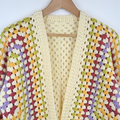 Hexagon cardigan 2