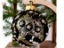 Black Lace Christmas Ball 2 - Irish Crochet Lace
