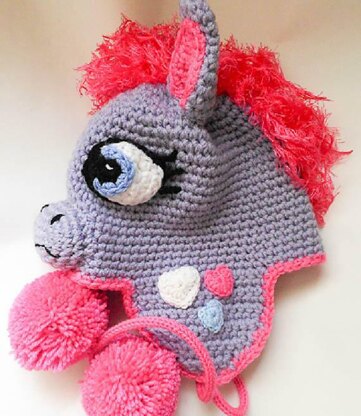 Pony Earflap Hat