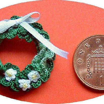 1:24th scale Christmas Wreath