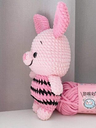 Pig Crochet Pattern, Piglet Crochet Pattern, Piglet Amigurumi Crochet Pattern, Piglet Toy,Piglet Pattern toy