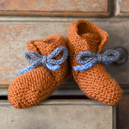 Rerun Booties in Berroco Comfort DK