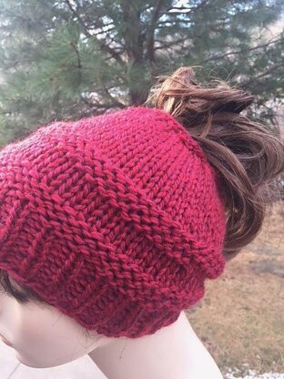 Messy Bun Hat