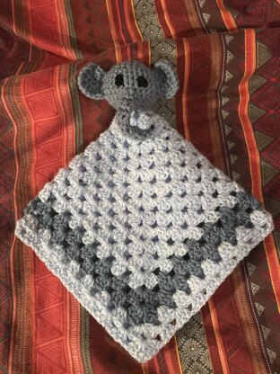 Ezra elephant security blanket