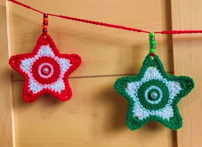 Christmas star garland by HueLaVive