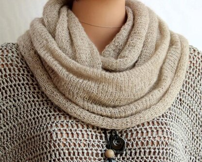 Ultra-light Infinity Scarf / Loop / Bolero