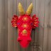 Draco the African Flower Dragon Head