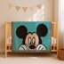 C2C Mickey Mouse Cartoon Blanket Turquoise Afghan Mortimer Throw Crochet PATTERN
