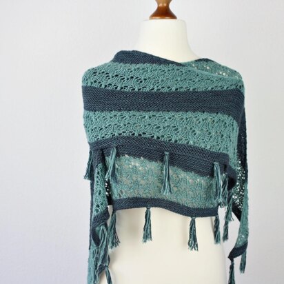 Mondo Shawl - knitting pattern