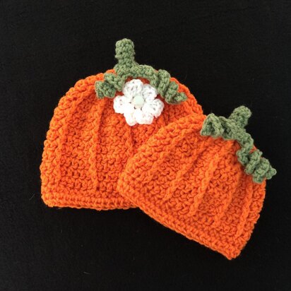 Fall Harvest Pumpkin Hat