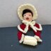 LoisLeigh's Bookmark Series: Woman Victorian Caroler Bookmark/Ornament