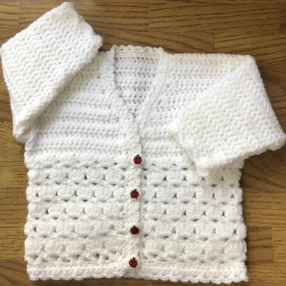 Lovely Patterned Cardigan for Baby or Child (1035)