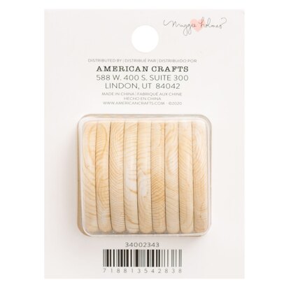 American Crafts Maggie Holmes - Day to Day Discs in Wood