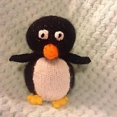 Christmas Penguin - knitting pattern