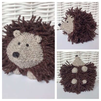 Tweedy Hedgehog Knitting Pattern by Amanda Berry