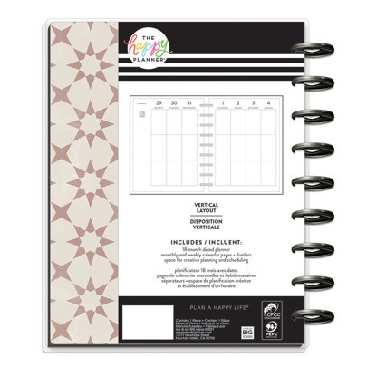 The Happy Planner Heartland Classic 18 Month Planner
