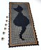 Black Cat Table Runner