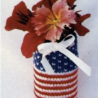 Fourth of July Vase