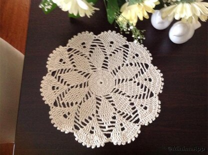 Crochet Placemat & Coaster Set N 106