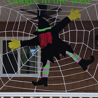 Witch caught in Spiderweb