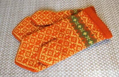 "Honeycomb" Mittens