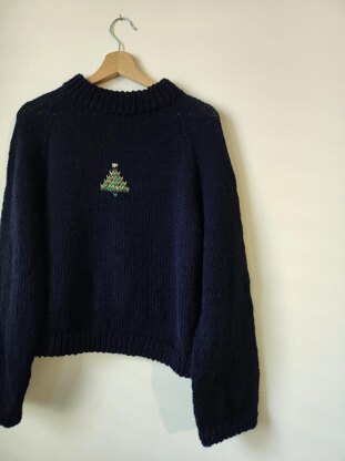 Minimal Xmas Sweater