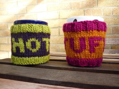 Hot Stuff Coffee Cozies