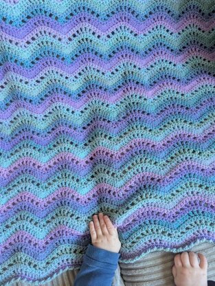 Rolling Waves Blanket