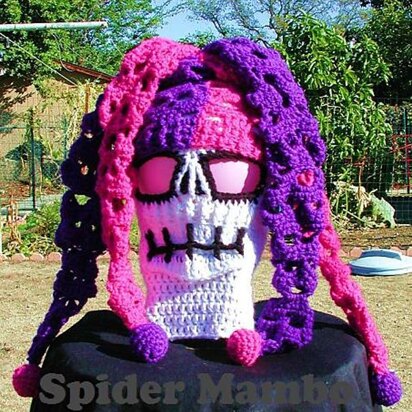 Jester Creepy Skull Hat