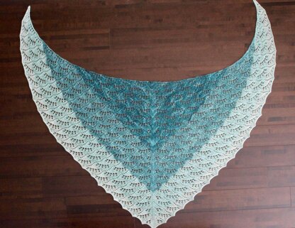 Cloudy Skies Shawl