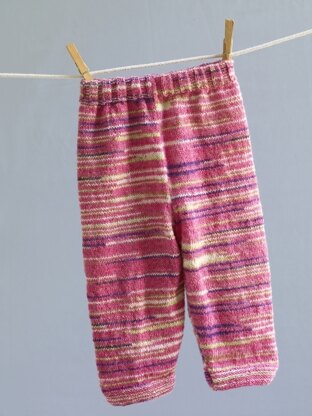 Baby Brights Pants in Lion Brand Sock Ease - 80850AD