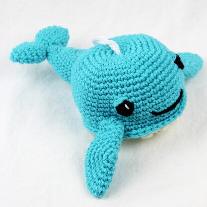 Willow the Whale Scrubby Amigurumi