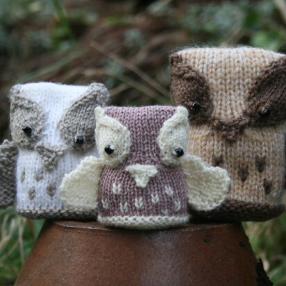 Owls - The Hoot Family - knitting pattern
