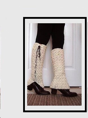 645 LACED UP LEGWARMERS, baby to adult women