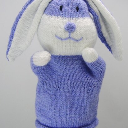 Rabbit Puppet - knitting pattern
