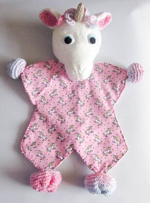 Unicorn Animal Comfort Lovey