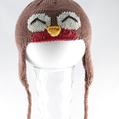Rockin' Robin Hat, cute in three simple steps - knitting pattern