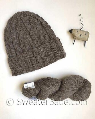 #337 Maren Cabled Beanie