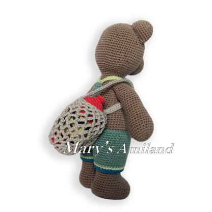 Johnny Bear - Amigurumi Crochet Pattern