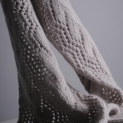 Snuggly Lace Scarf