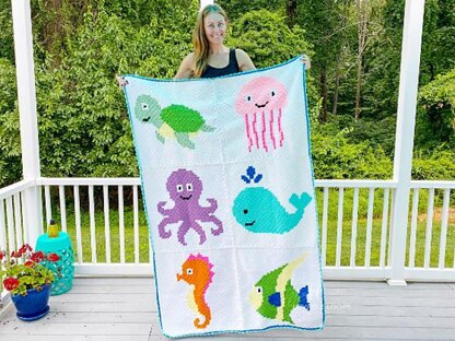 Ocean Animals Blanket